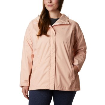 Columbia Jas Dames, Arcadia II Plus Size Roze, 49APJXZWQ